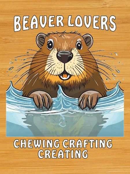 BEAVER LOVERS CHEWING CRAFTING CREATING