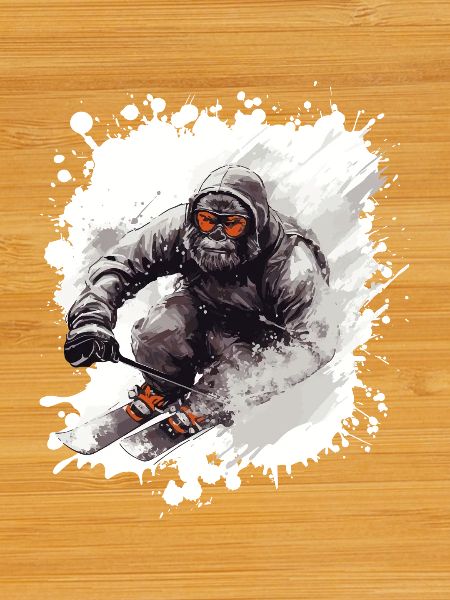 Gorilla Ski Skiing