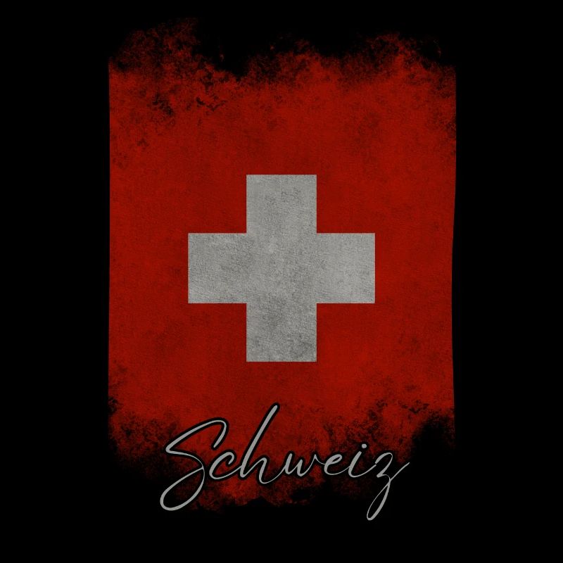 Drapeau de la Suisse, vintage Suisse