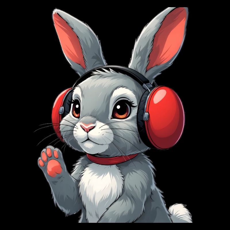 Casque Bunny Cuddly Bunny