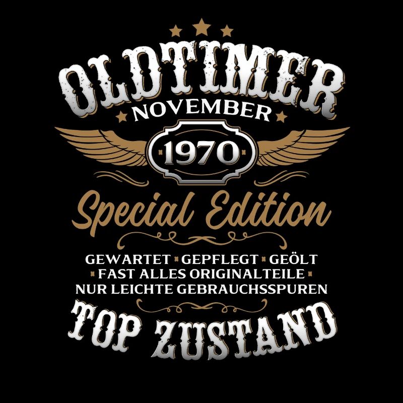 55. Geburtstag Geschenk Oldtimer November 1970