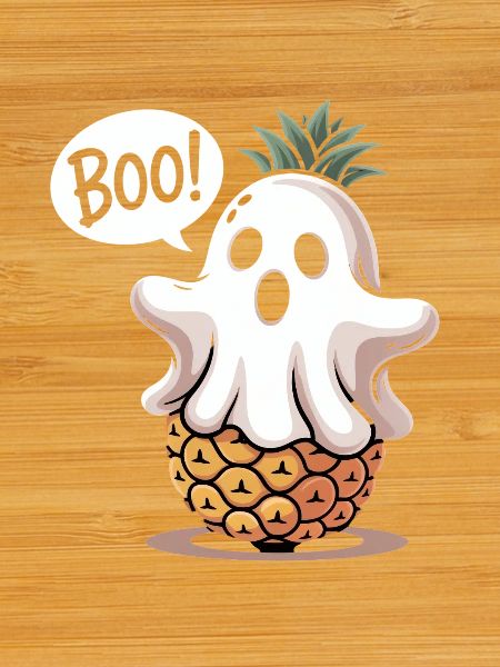 Ananas Geist Halloween