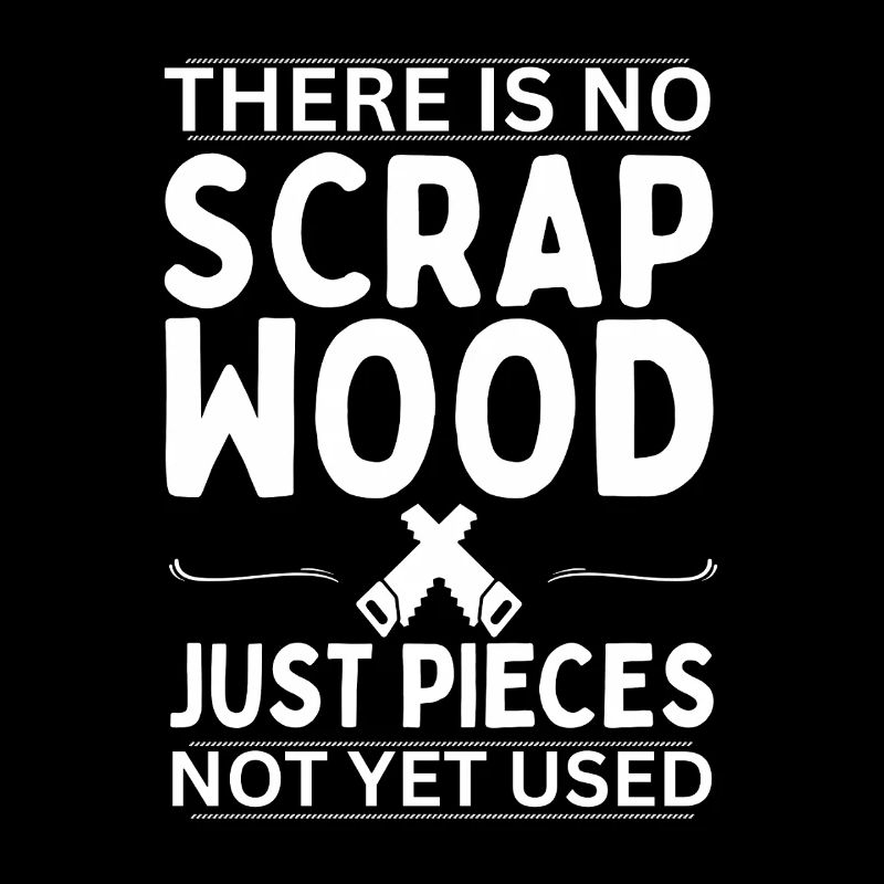 Pas de déchets de bois - juste des pièces pas encore utilisées