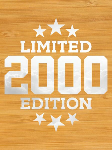 LIMITED EDITION 2000 26TH BIRTHDAY