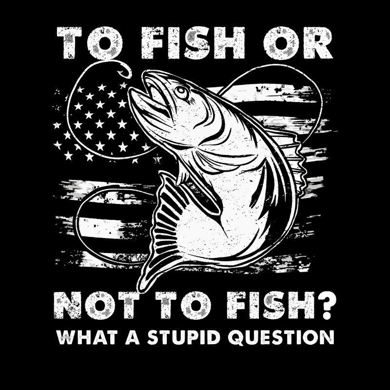 Pêcher ou ne pas pêcher : motif poisson