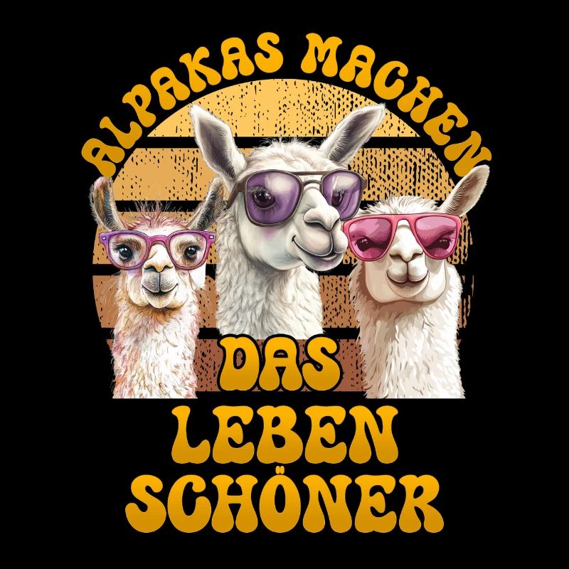 Alpaca Fan ALPACAS MAKE LIFE MORE FUN
