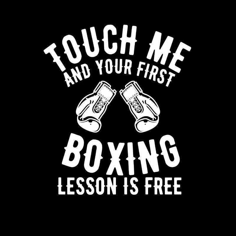 Boxing Top Design - First Boxing Lesson Is Free