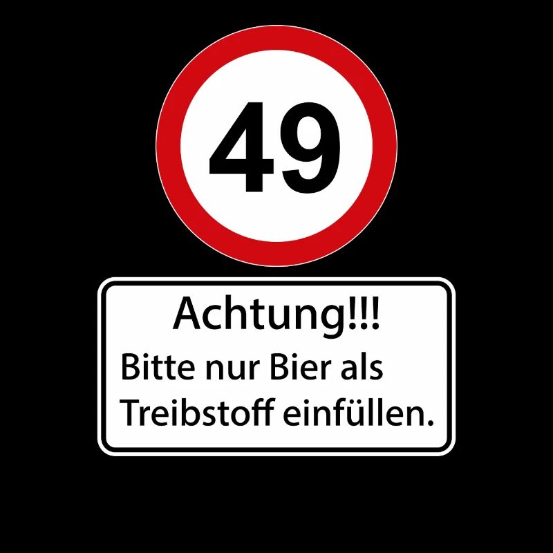 49 Caution only fill beer as fuel