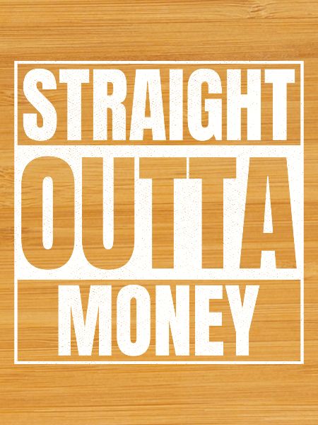 STRAIGHT OUTTA Argent
