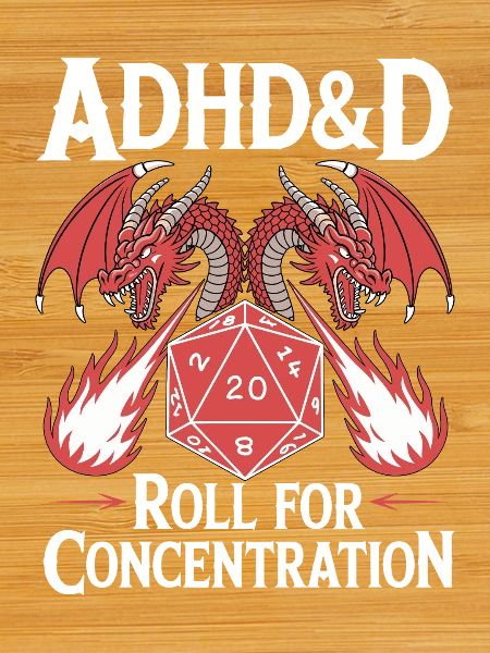 Roll for concentration ADHD