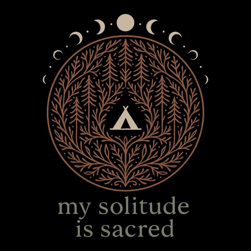 Solo Camping Introverted Camper Quiet