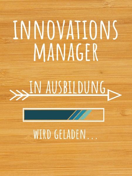 Innovationsmanager Student Beruf Ausbildung