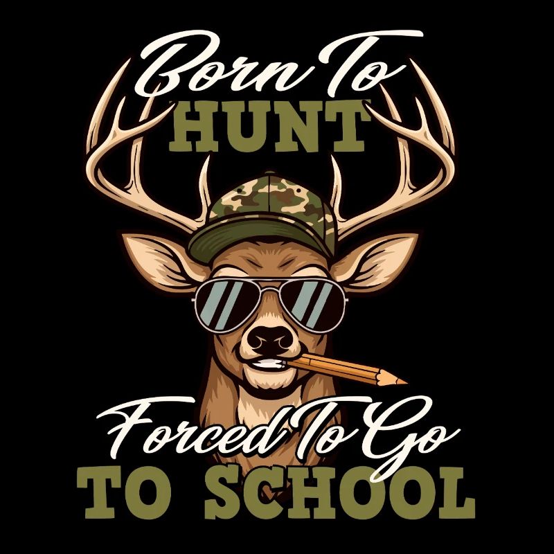 Né pour chasser forcé d’aller à l’école drôle