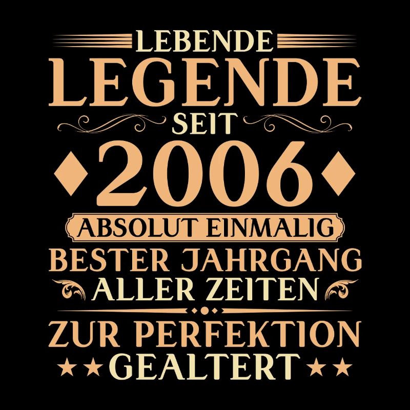 Millésime 2006 Anniversaire 20 ans Cadeau