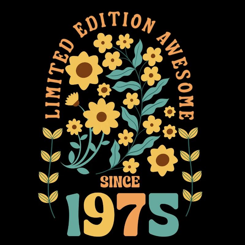 Edition Limitée Collection Fleurs Vintage 1975