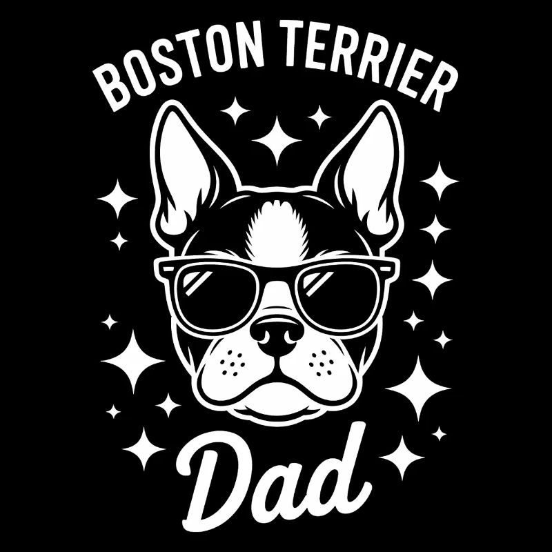 Boston Terrier Dire Papa Boston Terrier Cadeau