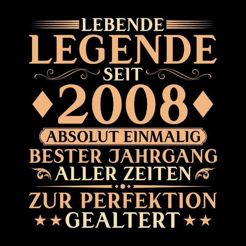 Millésime 2008 Anniversaire 18 Année Cadeau