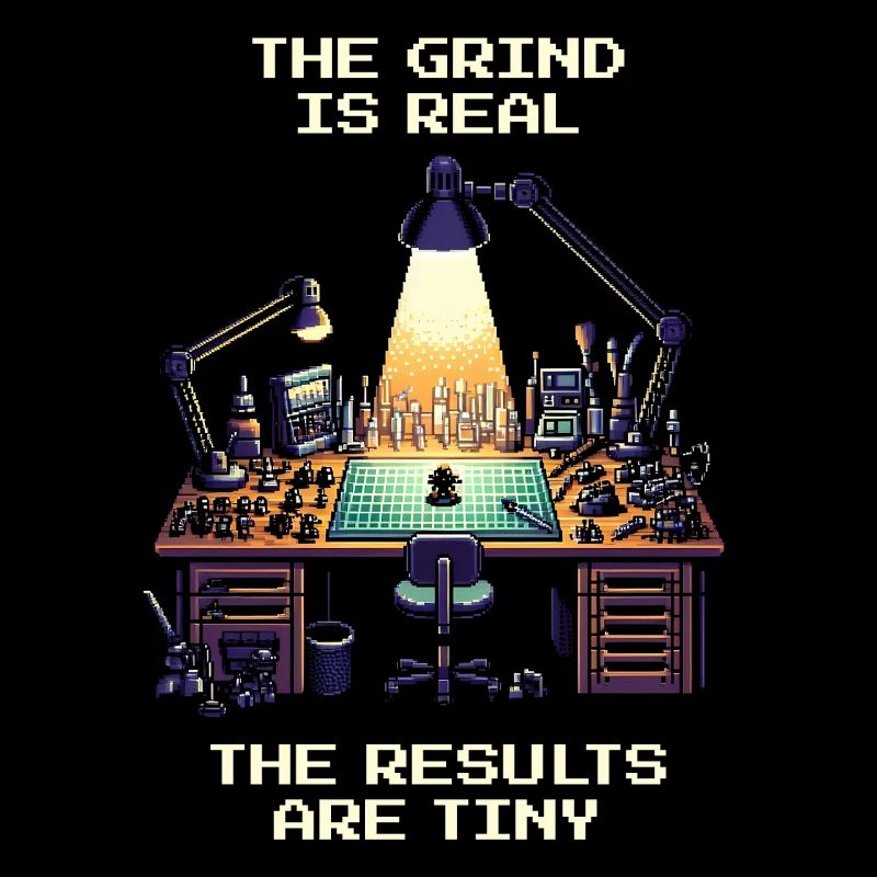 Grind is real: Result tiny | Miniatures