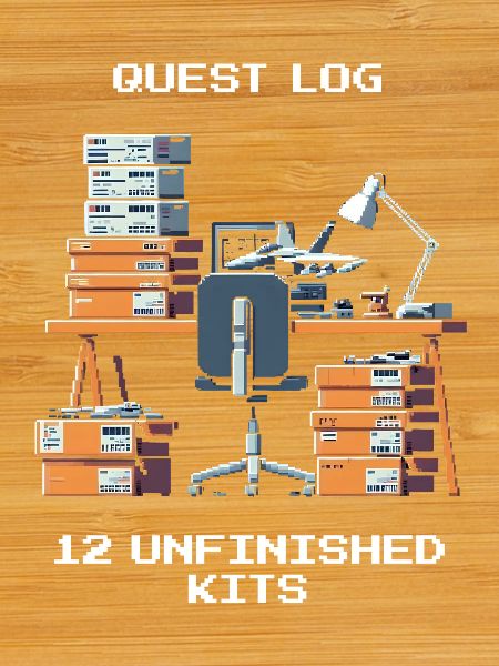 Questlog: 12 unfertige Kits | Modellbau