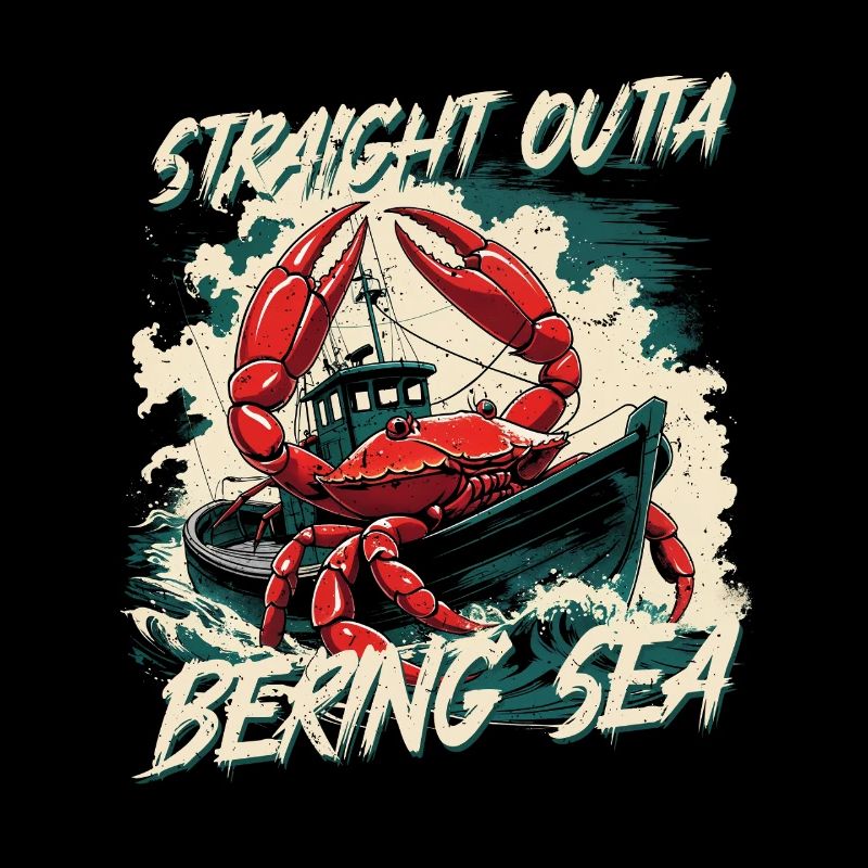 Crabe royal d’Alaska tout droit sorti de la mer de Béring