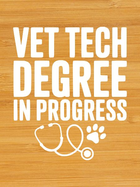 Vet Tech Degree in Progress