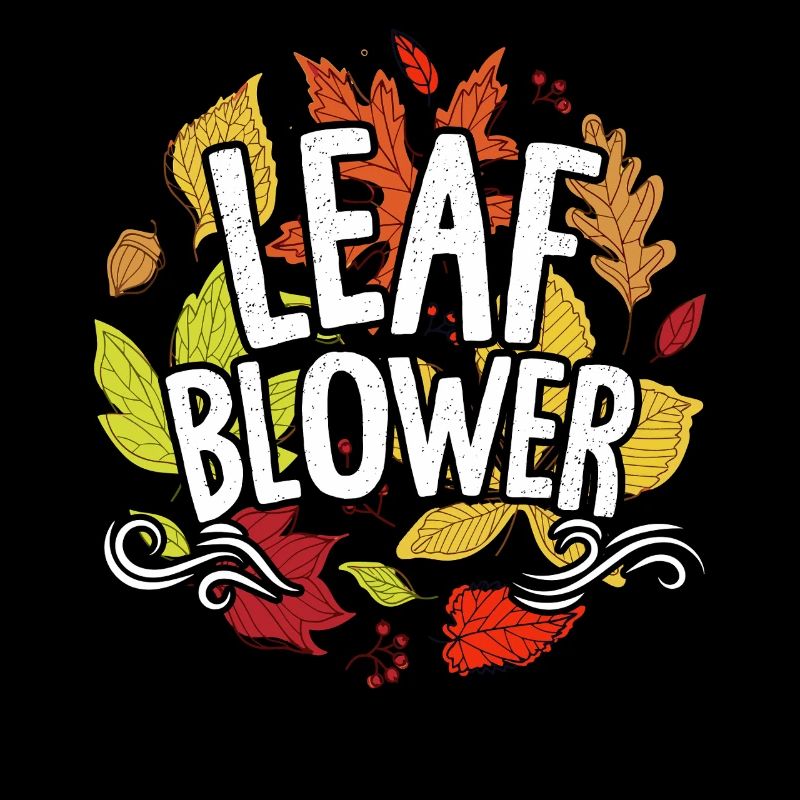 Funny Leaf Blower Fall Costume Couple Matching