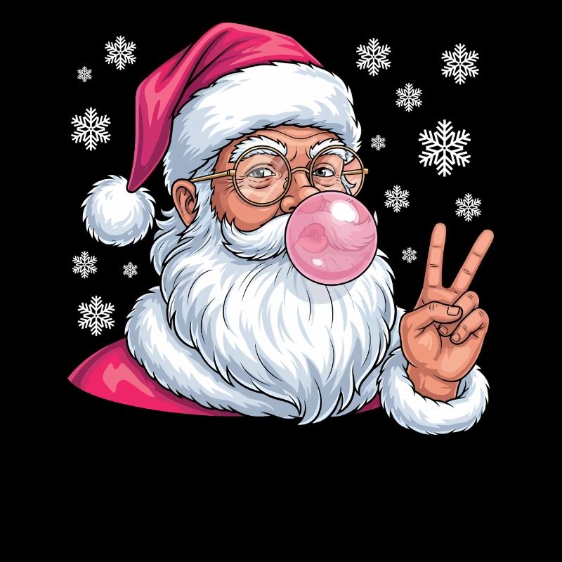 Weihnachtsmann Bubble Gum