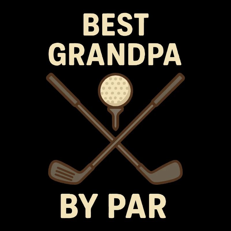 Bester Opa Nach Par Lustiger Golf Liebhaber Design