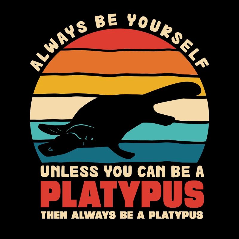 Platypus Motiv Selbstsein
