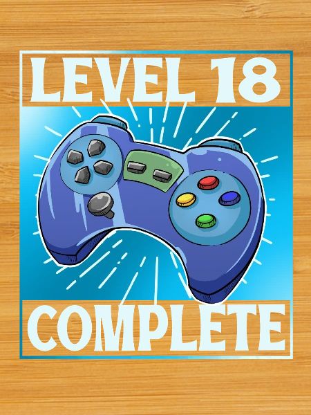 Level 18 Complete