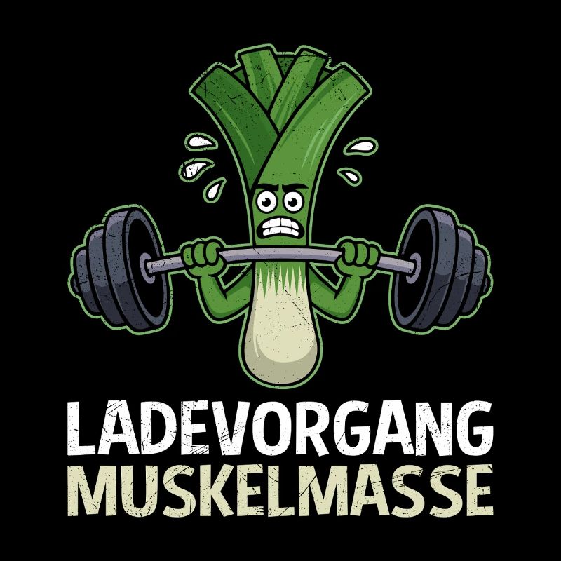 Weightlifter LOADING MUSCLE MASS Funny