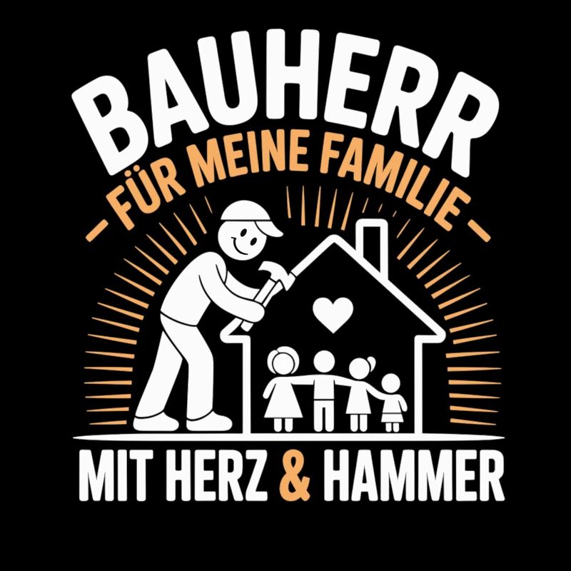 Builder For family with heart & hammer