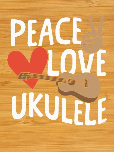 Peace Ukulele Instrument Uke