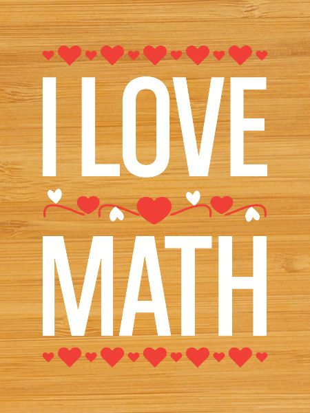 I Love Math Design