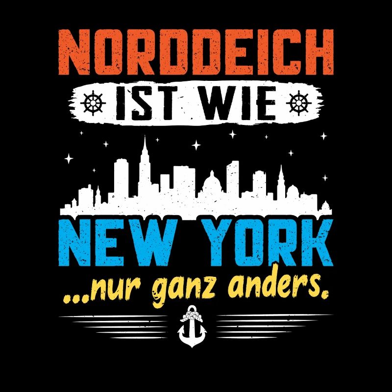 Norddeich, c'est comme New York, mais complètement différent.
