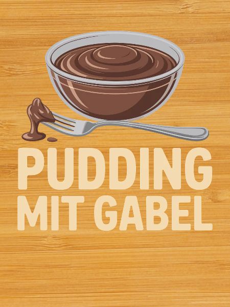 Pudding Mit Gabel