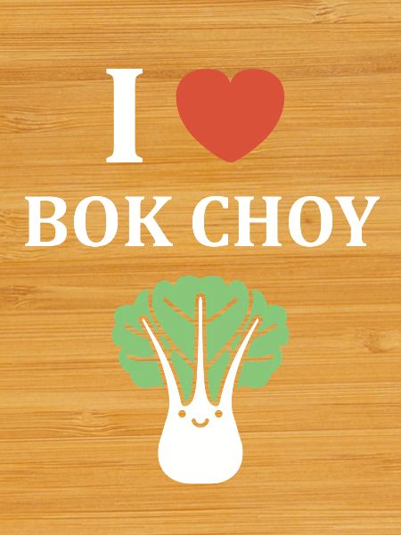 J’aime Bok Choy Grafique