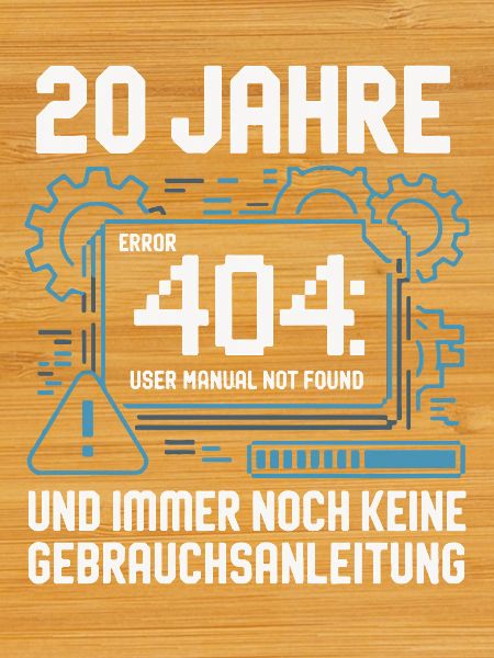 20 Jahre Technik 404 Fehler