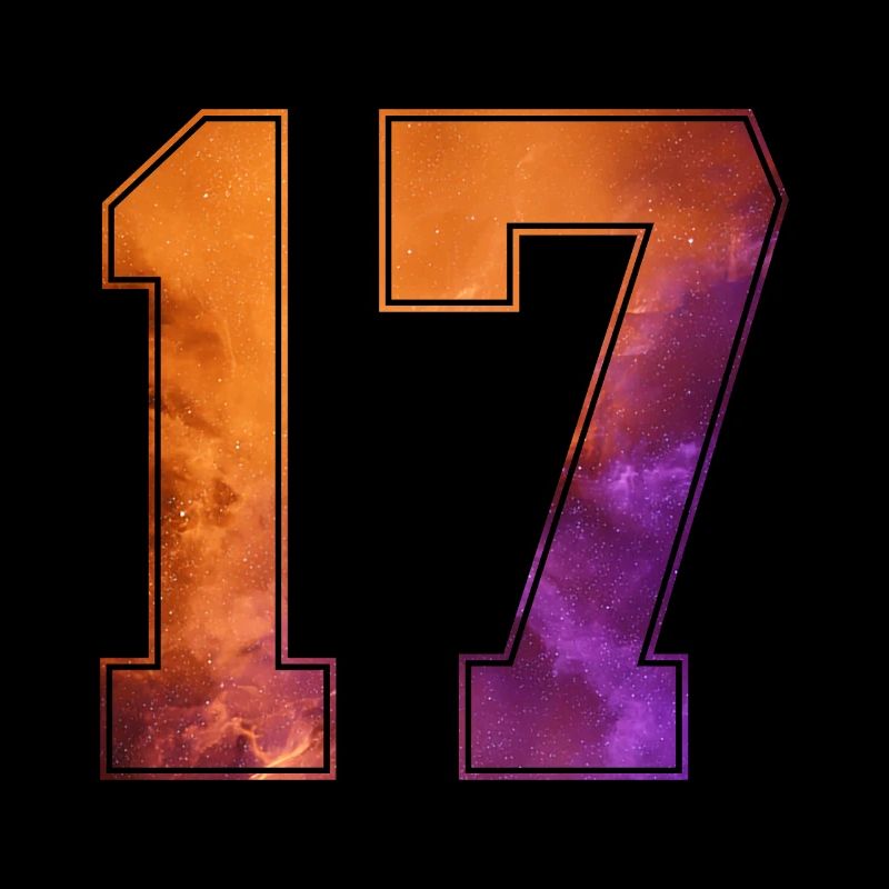 NR. 17 NUMMER 17 COLLEGE 17. GEBURTSTAG