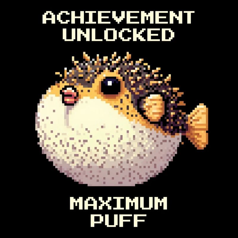 Réalisation : Duvet maximal | Poisson-globe RPG