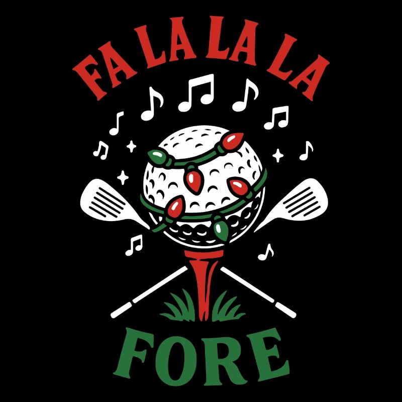 Fa La La La Fore Golf Noël