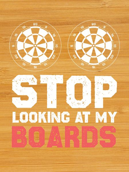 Stop, not on my boards