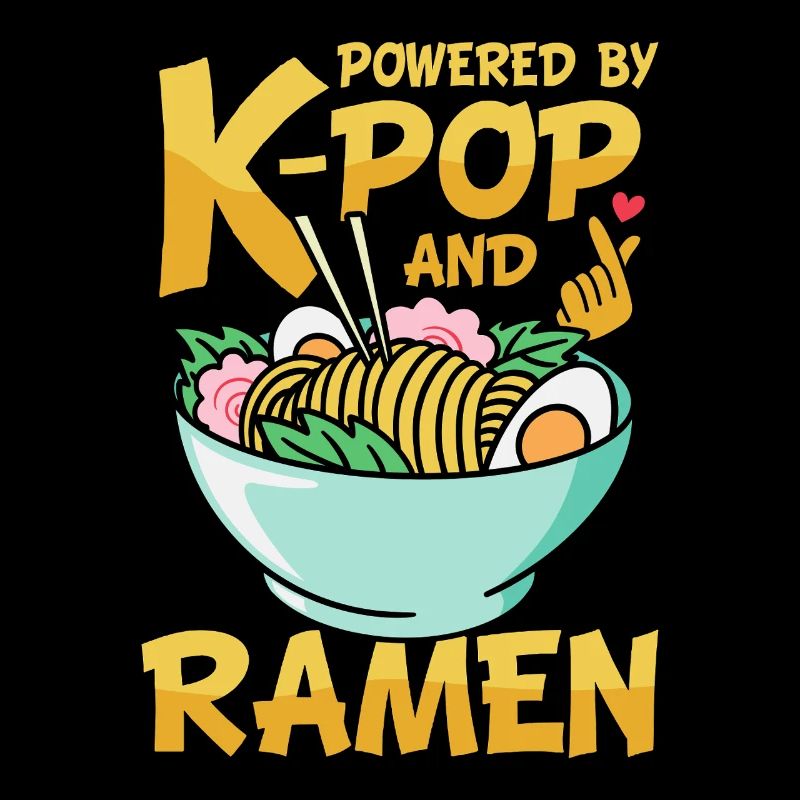 K-Pop Musique pop coréenne Ramen Noodle Soup Japon