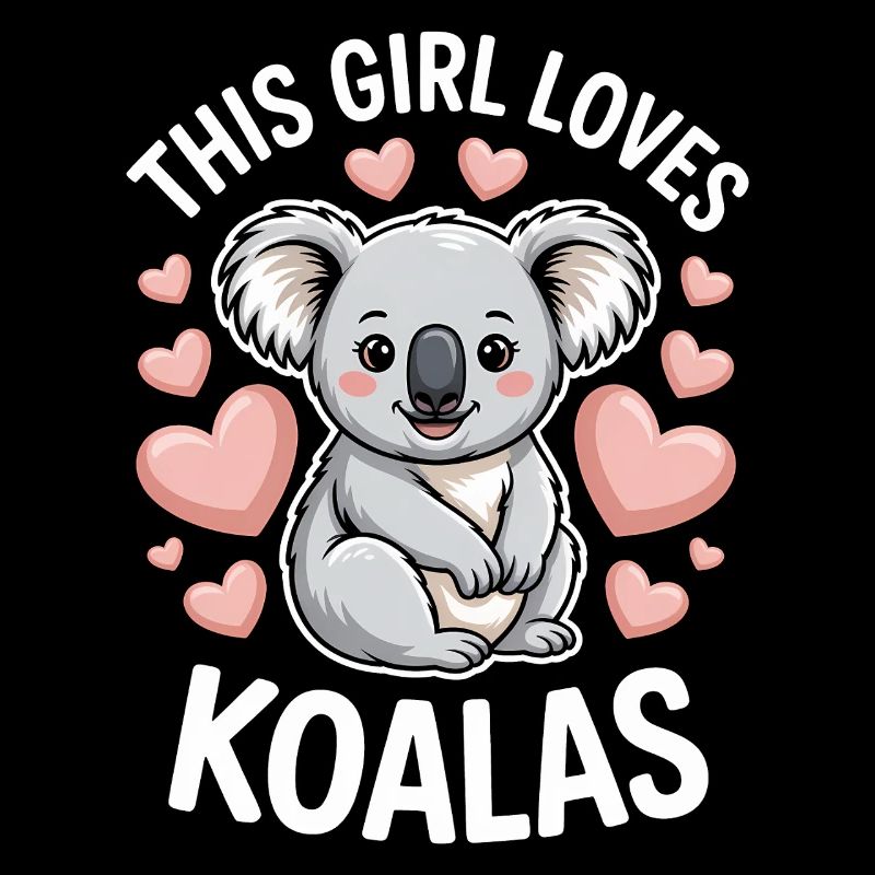 Koala Spruch Mädchen Lustiges Koala Geschenk