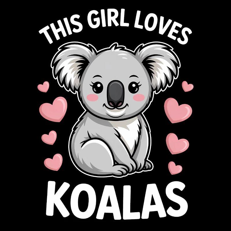 Koala Spruch Mädchen Lustiges Koala Geschenk