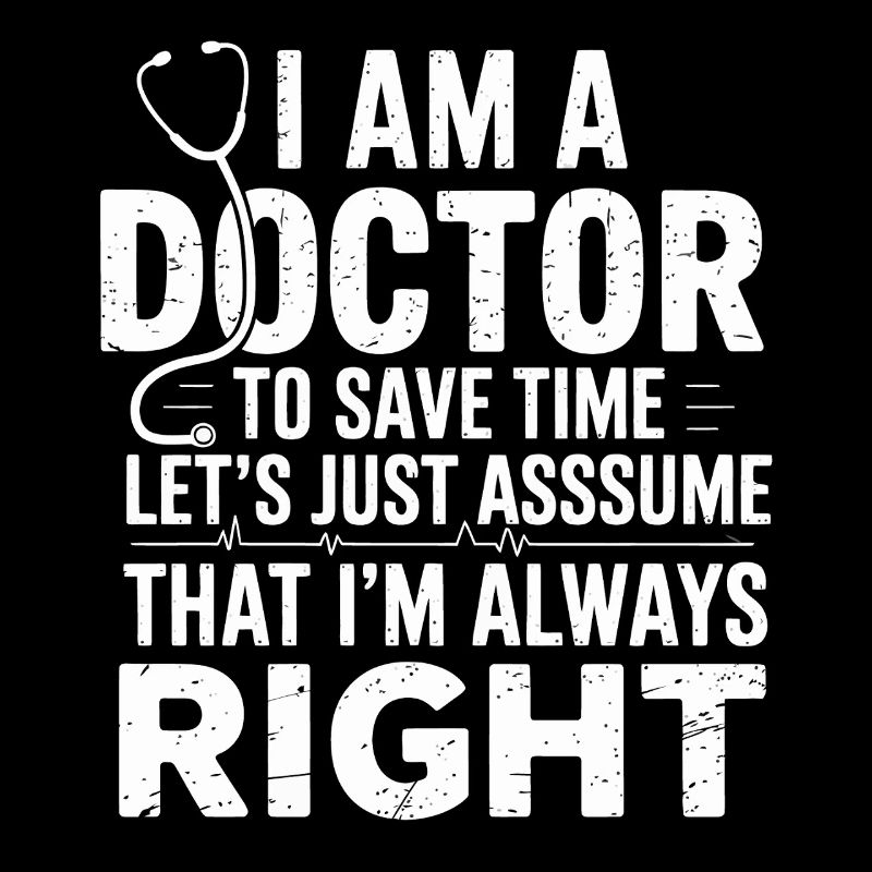 Ich bin Doktor – Zeit retten Spruch