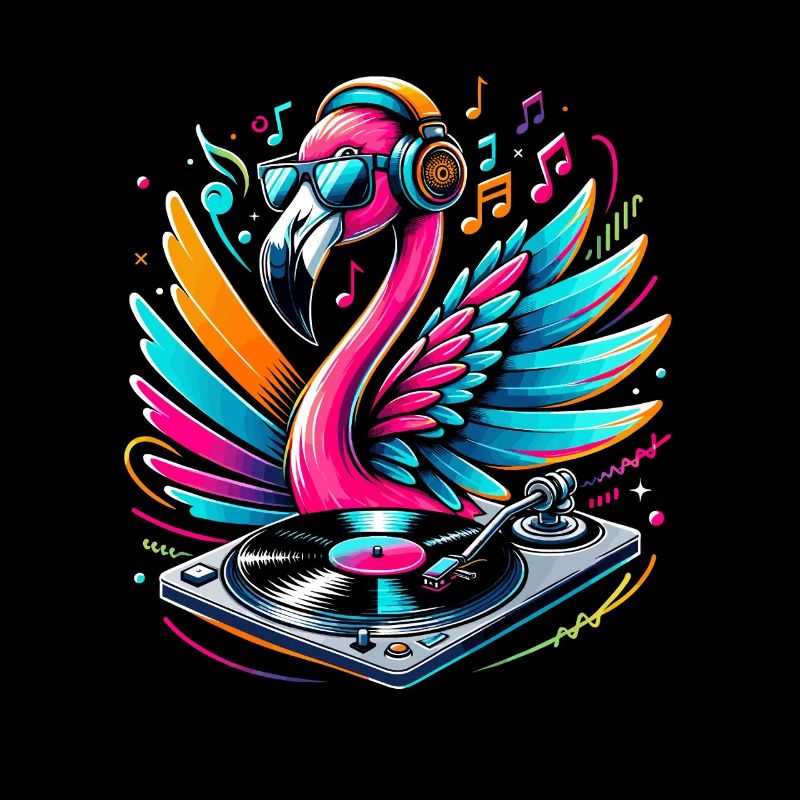 Flamingo DJ Neonbeat