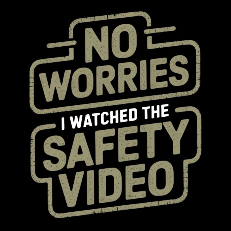 Pas de soucis Sécurité Vidéo Mème