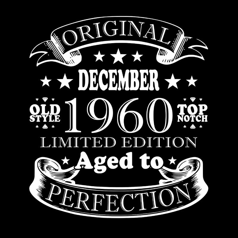 Décembre 1960 | Anniversaire 1960 Millésime Décembre