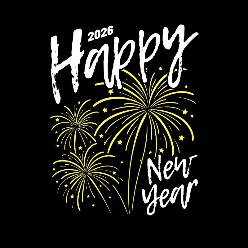 Feux d’artifice de bonne année 2026